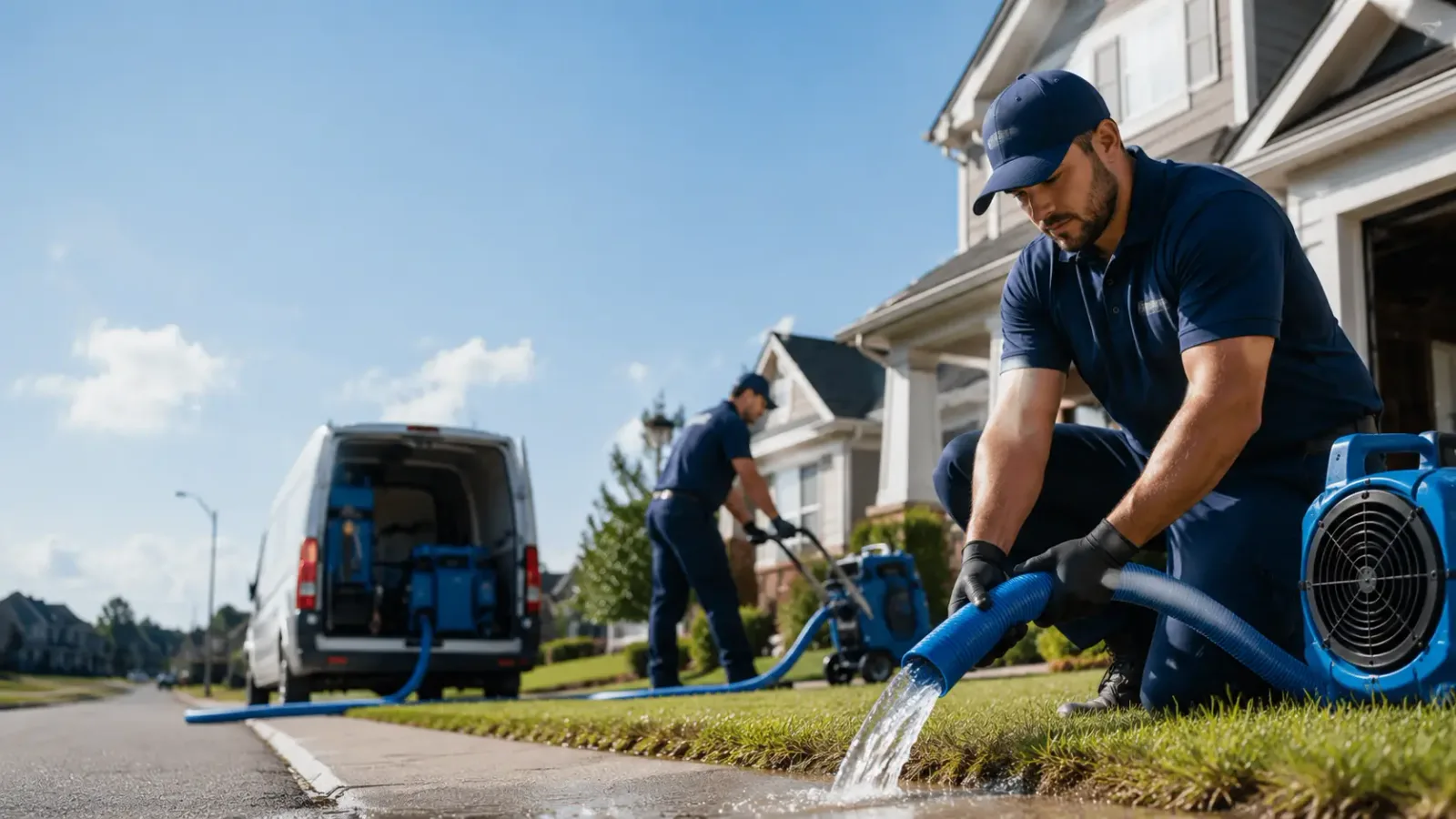 Flood Damage Restoration in Mount Calvary, WI
